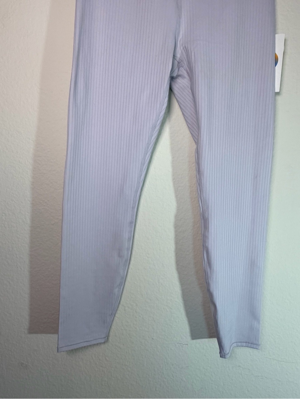 NWT Vuori Inversion Rib Legging Lavender Ice S High Rise Yoga VW4134 - Picture 9 of 12